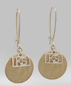 State Earrings (Kansas)