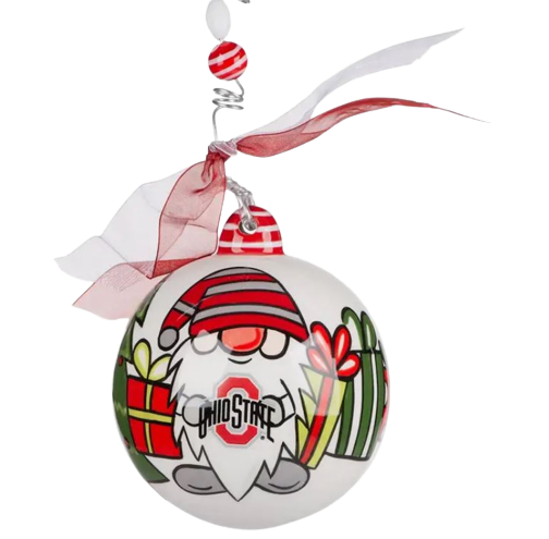 Gnome Ornament - Ohio State University