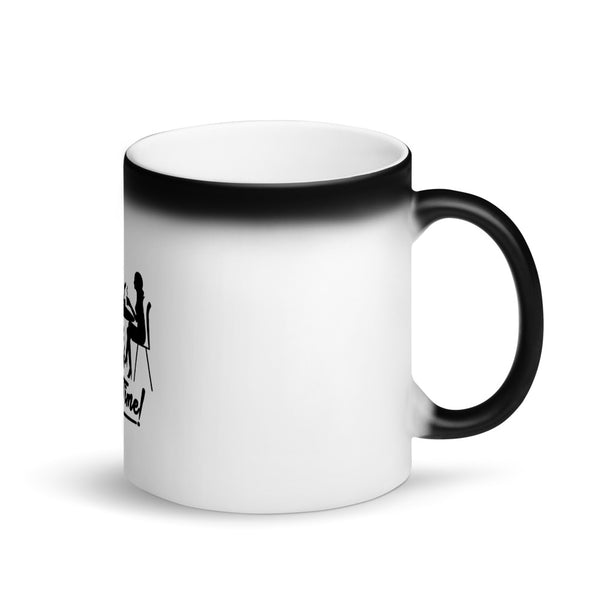 Tea Mug - Matte Black Magic Mug